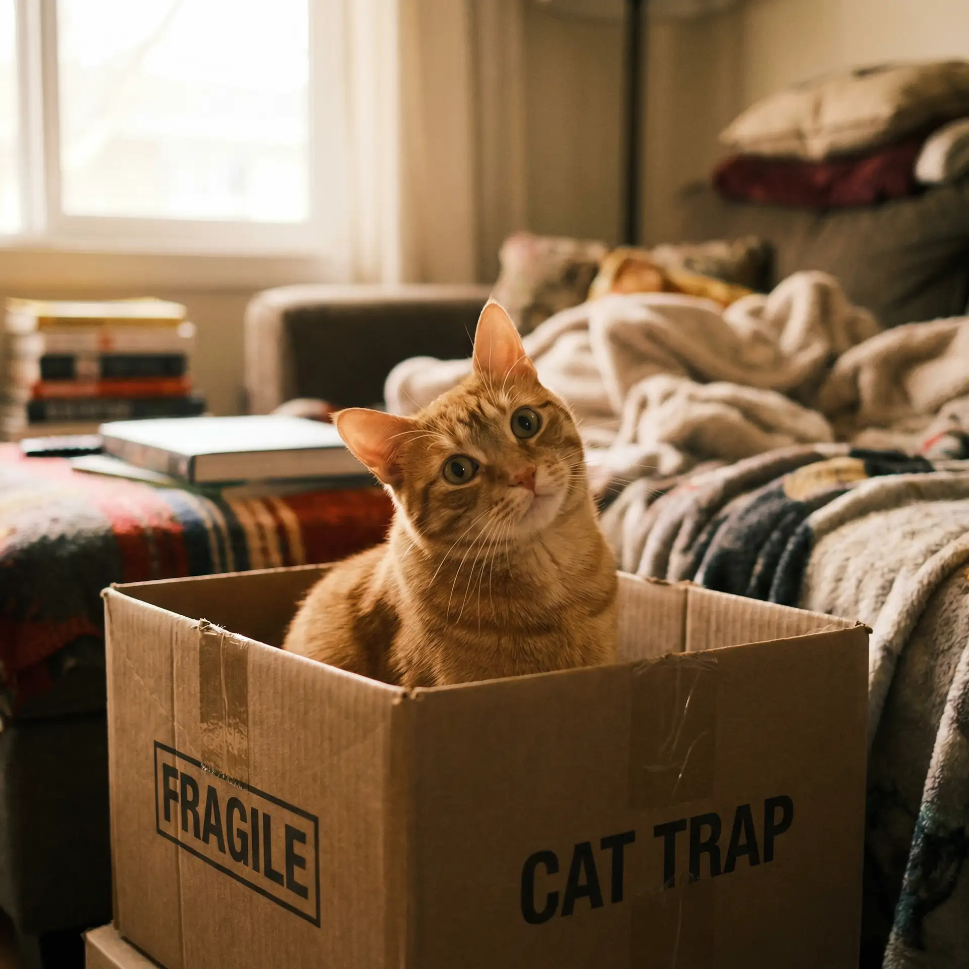 橘猫躲在纸箱里 - 国产又色又爽又黄刺激蜜臀AV