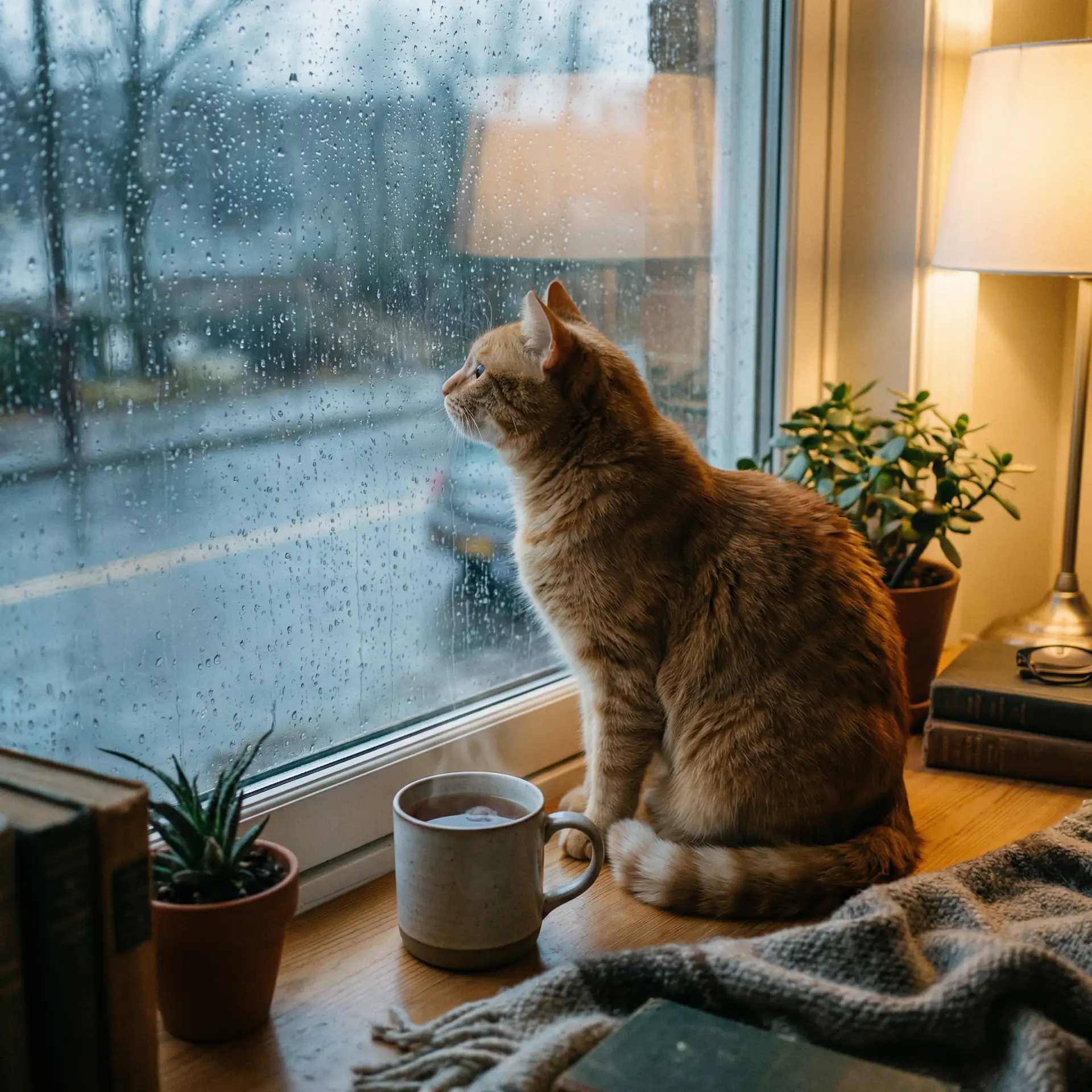 猫咪望着窗外的雨 - 国产又色又爽又黄刺激蜜臀AV